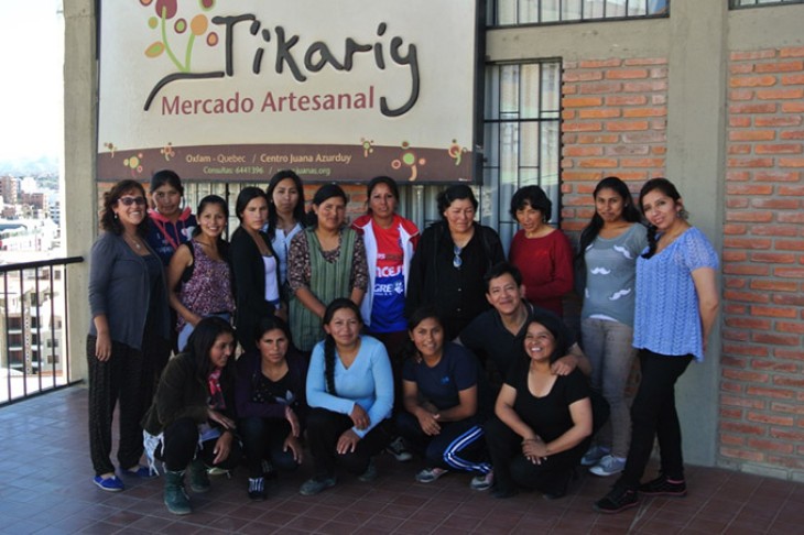 Kvinderne fra foreningen Las Juanas