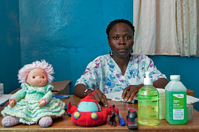 Amelia Vorkpors er ansat på One Stop klinikken i Greenwille, Libera.
