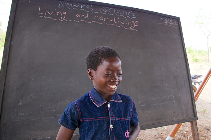 Undervisning på en IBIS-støttet skole i Ghana