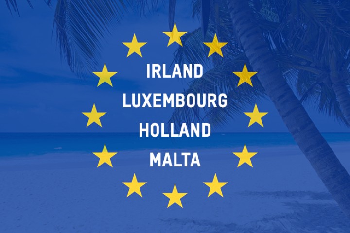 Irland, Luxembourg, Holland og Malta burde sortlistes som skattely, hvis EU brugte sine skattely-kriterier inden for EU.